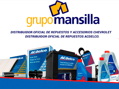 Grupo Mansilla informa: Promociones de productos Chevrolet y ACDelco mes de Diciembre 2020